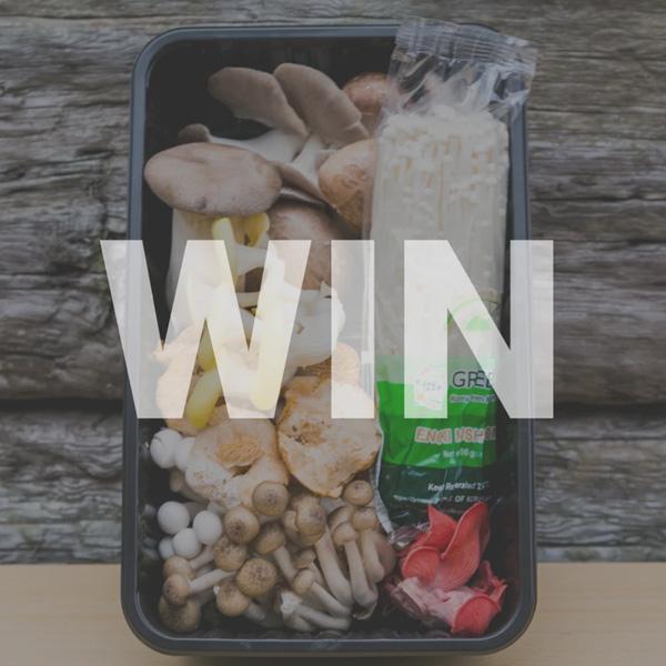 January Mushroom Giveaway