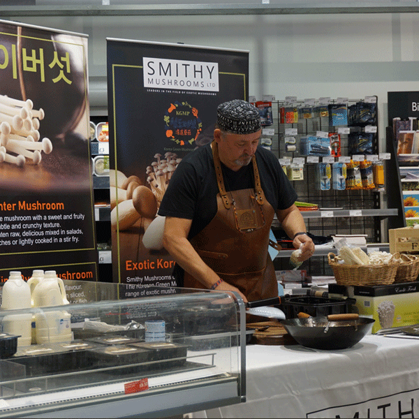 Booths x Smithy Mushrooms Smithy Mushrooms Exotic Fresh & Dried Wild